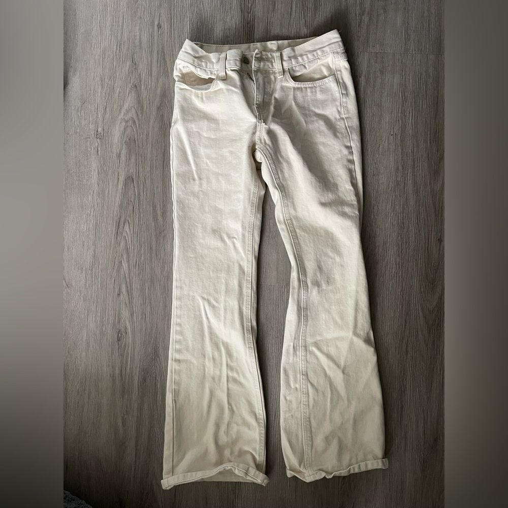 John galt cream jeans